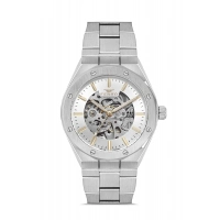 Ferro Gümüş Çelik Kordon Erkek Kol Saati F31538AWT-A 3ATM Su Geçirmez 2 Yıl Garantili HediyePaketli