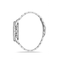 Ferro Gümüş Çelik Kordon Erkek Kol Saati FM11391A-A2 Fonksiyonları Aktif 3ATM Su Geçirmez