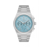 Ferro Gümüş Çelik Kordon Erkek Kol Saati FM11452A-A15 Fonksiyonları Aktif 3ATM Su Geçirmez