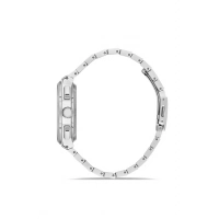 Ferro Gümüş Çelik Kordon Erkek Kol Saati FM11452A-A15 Fonksiyonları Aktif 3ATM Su Geçirmez