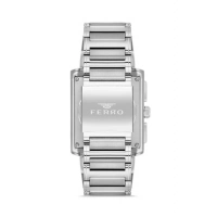Ferro Gümüş Çelik Kordon Erkek Kol Saati FM11465AWT-A2