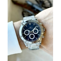 Ferro Gümüş Çelik Kordon Erkek Kol Saati FM11468AWT-A3 Fonksiyonları Aktif 3ATM Su Geçirmez