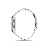 Ferro Gümüş Çelik Kordon Erkek Kol Saati FM11468AWT-A6 Fonksiyonları Aktif 3ATM Su Geçirmez