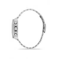 Ferro Gümüş Çelik Kordon Erkek Kol Saati FM11485A-A3 Fonksiyonları Aktif 3ATM Su Geçirmez