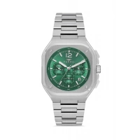 Ferro Gümüş Çelik Kordon Erkek Kol Saati FM11497AWT-A6 Fonksiyonları Aktif 3ATM Su Geçirmez