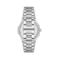 Ferro Gümüş Çelik Kordon Erkek Kol Saati FM11499A-A15 Fonksiyonları Aktif 3ATM Su Geçirmez