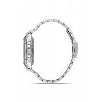 Ferro Gümüş Çelik Kordon Erkek Kol Saati FM11505A-A15 Fonksiyonları Aktif 3ATM Su Geçirmez