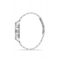 Ferro Gümüş Çelik Kordon Erkek Kol Saati FM11520AWT-A15 Fonksiyonları Aktif 3ATM Su Geçirmez