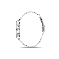 Ferro Gümüş Çelik Kordon Erkek Kol Saati FM11521AWT-A6 Fonksiyonları Aktif 3ATM Su Geçirmez