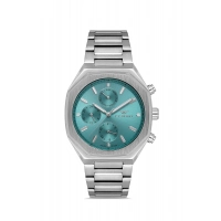 Ferro Gümüş Çelik Kordon Erkek Kol Saati FM11522AWT-A15 Fonksiyonları Aktif 3ATM Su Geçirmez