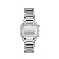 Ferro Gümüş Çelik Kordon Erkek Kol Saati FM11522AWT-A15 Fonksiyonları Aktif 3ATM Su Geçirmez