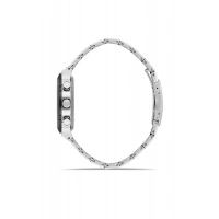 Ferro Gümüş Çelik Kordon Erkek Kol Saati FM11568AWT-J6 Fonksiyonları Aktif 3 ATM Su Geçirmez