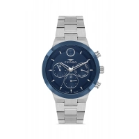 Ferro Gümüş Çelik Kordon Erkek Kol Saati FM11568AWT-L3 Fonksiyonları Aktif 3 ATM Su Geçirmez