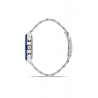 Ferro Gümüş Çelik Kordon Erkek Kol Saati FM11568AWT-L3 Fonksiyonları Aktif 3 ATM Su Geçirmez