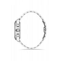 Ferro Gümüş Çelik Kordon Erkek Kol Saati FM11594AWT-A6 Fonksiyonları Aktif 3 ATM Su Geçirmez