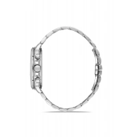 Ferro Gümüş Çelik Kordon Erkek Kol Saati FM11627AWT-A3 Fonksiyonları Aktif 3 ATM Su Geçirmez