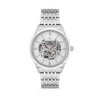 Ferro Gümüş Çelik Kordon Erkek Kol Saati FM31440A-A Otomatik Makine 3 ATM Su Geçirmez Hediye Paketli