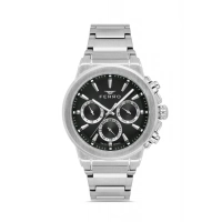 Ferro Gümüş Çelik Kordon Erkek Kol Saati FM40123A-A2 Tüm Fonksiyonlar Aktif 3 ATM Su Geçirmez