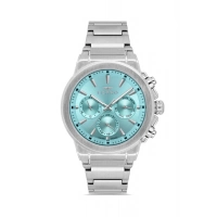 Ferro Gümüş Çelik Kordon Erkek Kol Saati FM40123A-A4 Tüm Fonksiyonlar Aktif 3 ATM Su Geçirmez