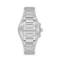 Ferro Gümüş Çelik Kordon Erkek Kol Saati FM40132A-A6 Tüm Fonksiyonlar Aktif 3 ATM Su Geçirmez