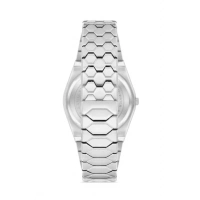 Ferro Gümüş Çelik Kordon Erkek Kol Saati FM40133A-A6 Tüm Fonksiyonlar Aktif 3 ATM Su Geçirmez