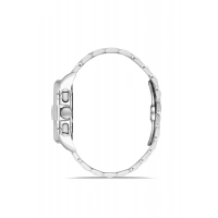 Ferro Gümüş Çelik Kordon Erkek Kol Saati FM40135A-A3 Tüm Fonksiyonlar Aktif 3 ATM Su Geçirmez