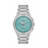 Ferro Gümüş Çelik Kordon Erkek Kol Saati FM40137A-A5 Tüm Fonksiyonlar Aktif 3 ATM Su Geçirmez