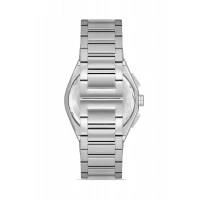 Ferro Gümüş Çelik Kordon Erkek Kol Saati FM40137A-A5 Tüm Fonksiyonlar Aktif 3 ATM Su Geçirmez