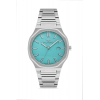 Ferro Gümüş Çelik Kordon Erkek Kol Saati FM40151A-A15 Tüm Fonksiyonlar Aktif 3 ATM Su Geçirmez