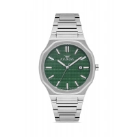 Ferro Gümüş Çelik Kordon Erkek Kol Saati FM40151A-A6 Tüm Fonksiyonlar Aktif 3 ATM Su Geçirmez