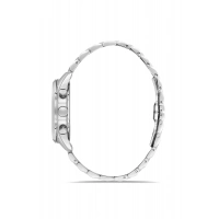 Ferro Gümüş Çelik Kordon Erkek Kol Saati FM40152A-A3 Tüm Fonksiyonlar Aktif 3 ATM Su Geçirmez