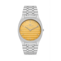 Ferro Gümüş Çelik Kordon Erkek Kol Saati FM43004A-A4 Tüm Fonksiyonlar Aktif 3 ATM Su Geçirmez