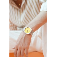 Ferro Gümüş Çelik Kordon Erkek Kol Saati FM43004A-A4 Tüm Fonksiyonlar Aktif 3 ATM Su Geçirmez