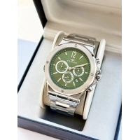 Ferro Gümüş Çelik Kordon Erkek Kol Saati FM43020A-A6 Tüm Fonksiyonlar Aktif 3 ATM Su Geçirmez