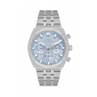 Ferro Gümüş Çelik Kordon Erkek Kol Saati FM43022A-A15 Tüm Fonksiyonlar Aktif 3ATM Su Geçirmez