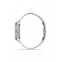 Ferro Gümüş Çelik Kordon Erkek Kol Saati FM43024A-A7 Tüm Fonksiyonlar Aktif 3ATM Su Geçirmez