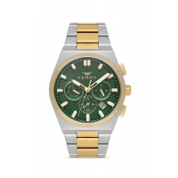 Ferro Sarı ve Gümüş Çelik Kordon Erkek Kol Saati FM43027A-D6 Tüm Fonksiyonlar Aktif 3ATM Su Geçirmez