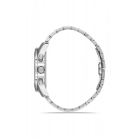 Ferro Gümüş Çelik Kordon Erkek Kol Saati FM43031A-A15 Tüm Fonksiyonlar Aktif 3ATM Su Geçirmez