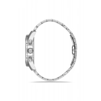 Ferro Gümüş Çelik Kordon Erkek Kol Saati FM43031A-A3 Tüm Fonksiyonlar Aktif 3ATM Su Geçirmez