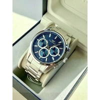 Ferro Gümüş Çelik Kordon Erkek Kol Saati FM43031A-A3 Tüm Fonksiyonlar Aktif 3ATM Su Geçirmez