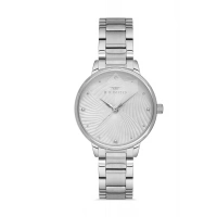 Ferro Silver Steel Strap Womens Wristwatch F40093A-A