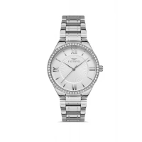 Ferro Silver Steel Strap Womens Wristwatch FL21262A-A
