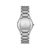 Ferro Silver Steel Strap Womens Wristwatch FL21262A-A