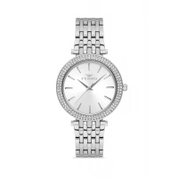 Ferro Silver Steel Strap Womens Wristwatch FL21449A-A