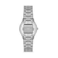 Ferro Gümüş Çelik Kordon Kadın Kol Saati FL21464A-A 3ATM Su Geçirmez 2 Yıl Garantili HediyePaketli