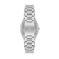 Ferro Gümüş Çelik Kordon Kadın Kol Saati FL21482AWT-A 3ATM Su Geçirmez 2 Yıl Garantili HediyePaketli