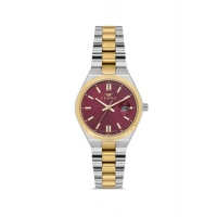 Ferro Gümüş Çelik Kordon Kadın Kol Saati FL21492A-D8 3ATM Su Geçirmez 2 Yıl Garantili HediyePaketli