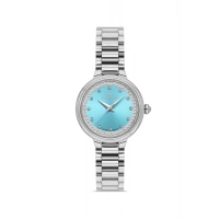 Ferro Gümüş Çelik Kordon Kadın Kol Saati FL21493A-A15 3ATM Su Geçirmez 2 Yıl Garantili HediyePaketli