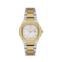 Ferro Gümüş Çelik Kordon Kadın Kol Saati FL21515A-D 3 ATM Su Geçirmez 2 Yıl Garantili HediyePaketli