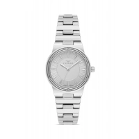 Ferro Gümüş Çelik Kordon Kadın Kol Saati FL21586AWT-A 3ATM Su Geçirmez 2 Yıl Garantili HediyePaketli